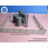WSM N2007 - N Scale - 6ft Chain-link fence